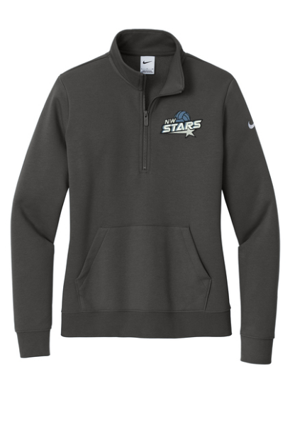 Ladies NW Stars Nike 1/4 Zip