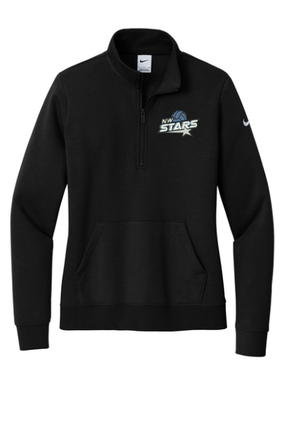 Ladies NW Stars Nike 1/4 Zip