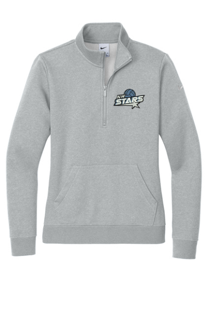 Ladies NW Stars Nike 1/4 Zip