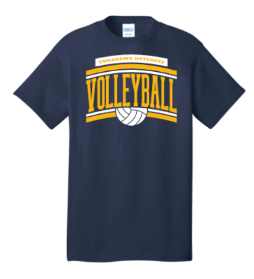 Hatchets Volleyball Tee