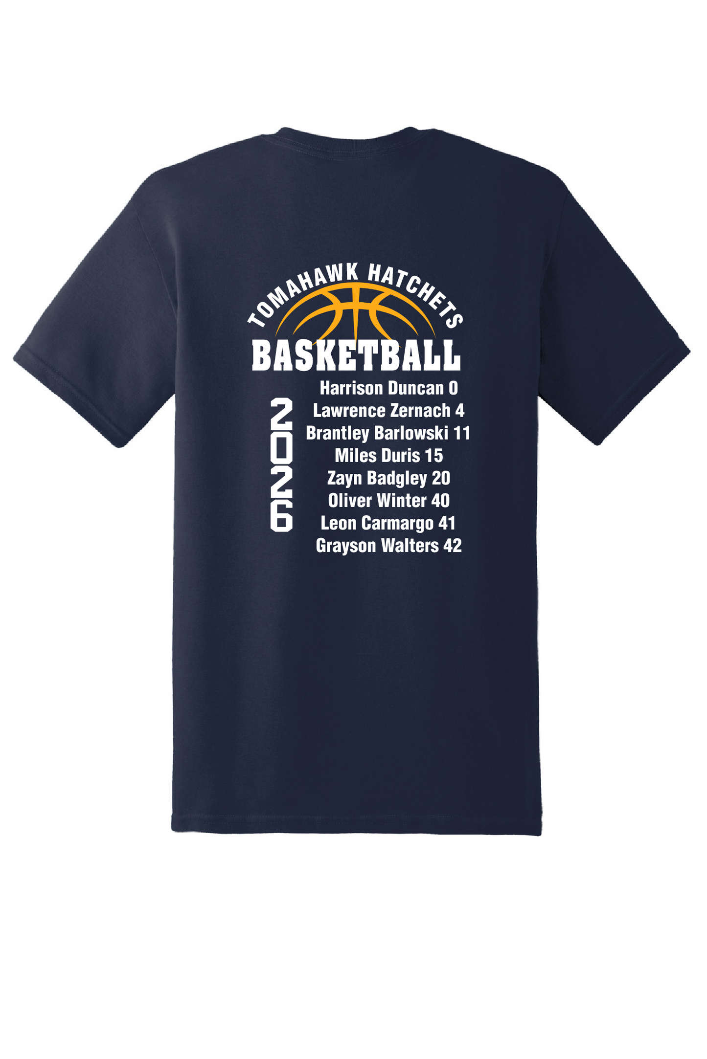State Bound Hatchet Hoops Short Sleeve Tee