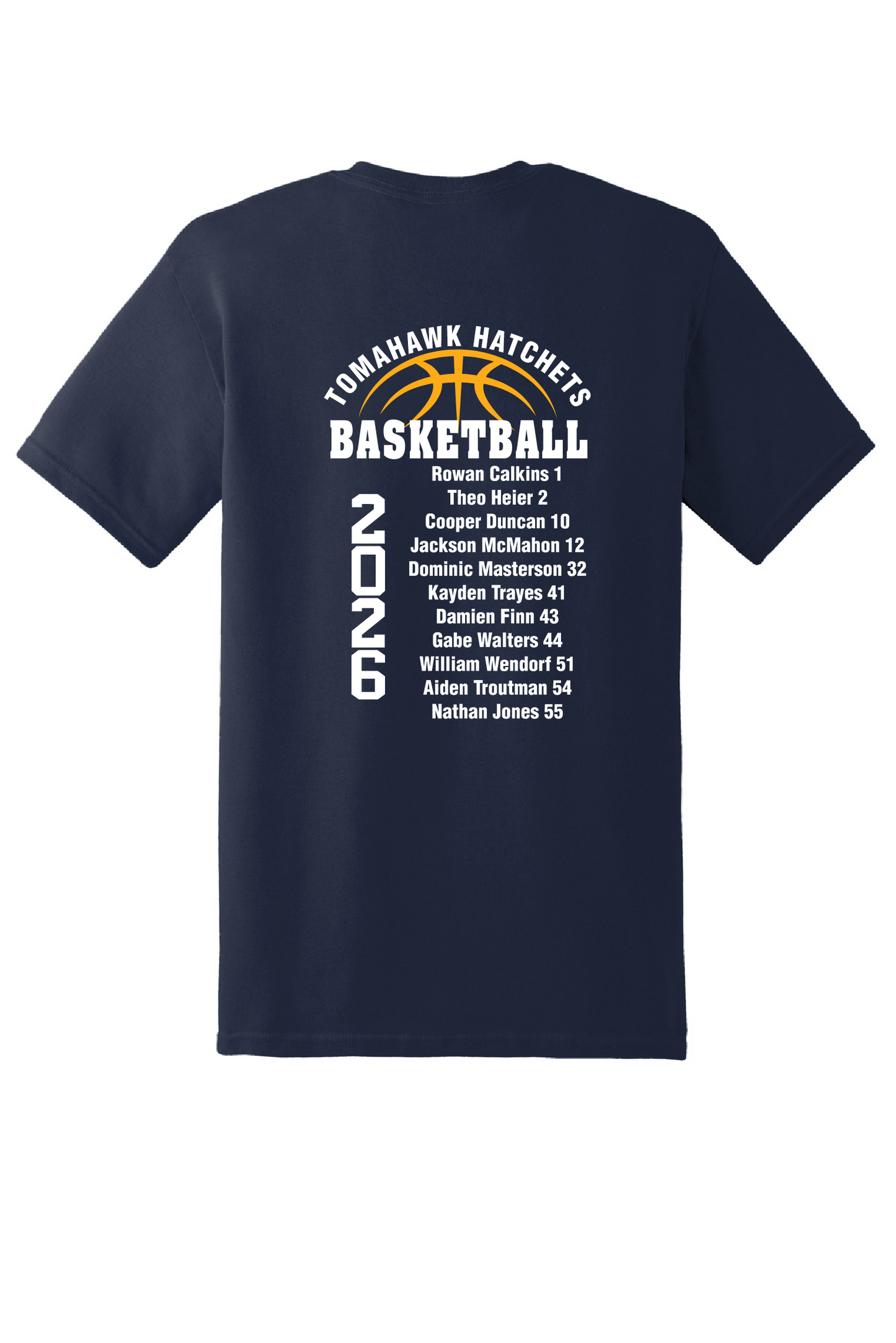 State Bound Hatchet Hoops Short Sleeve Tee