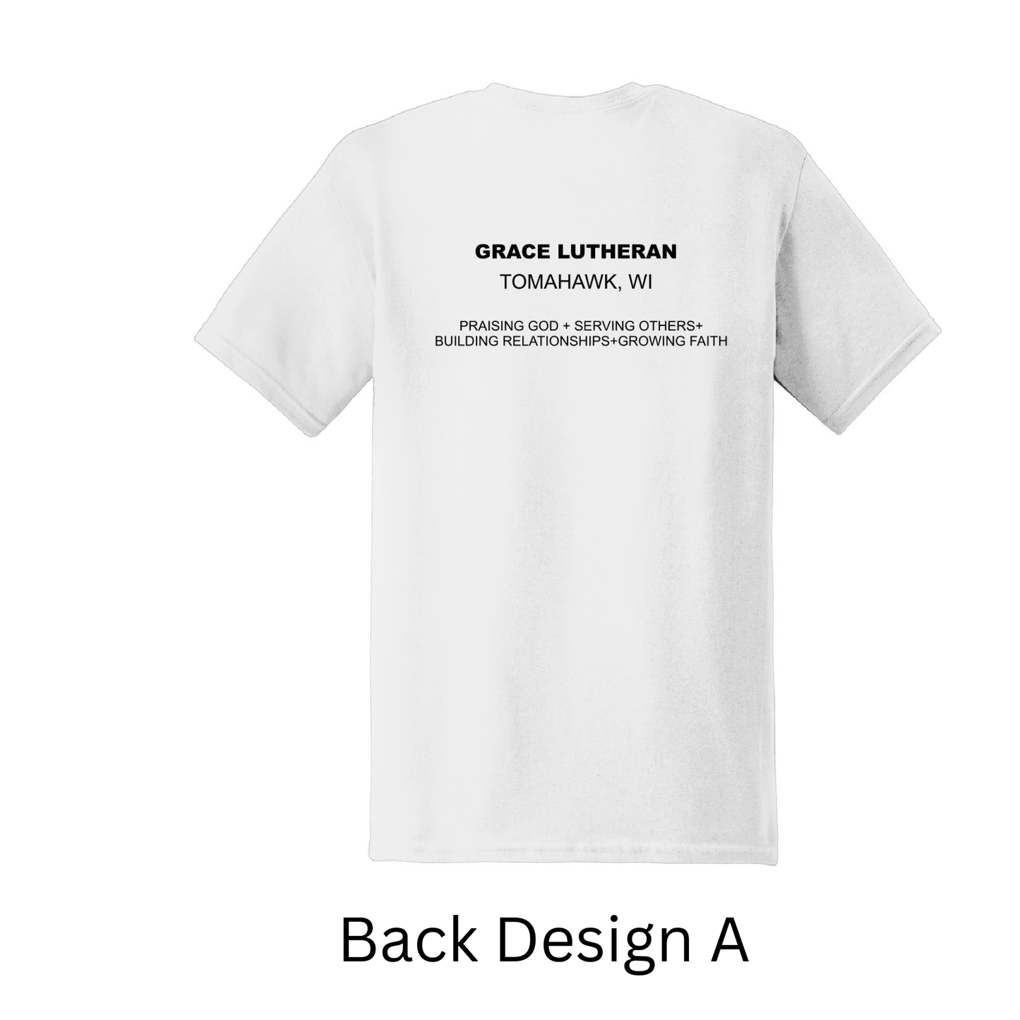 White Grace Lutheran T-Shirt