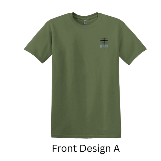 Military Green Grace Lutheran T-Shirt