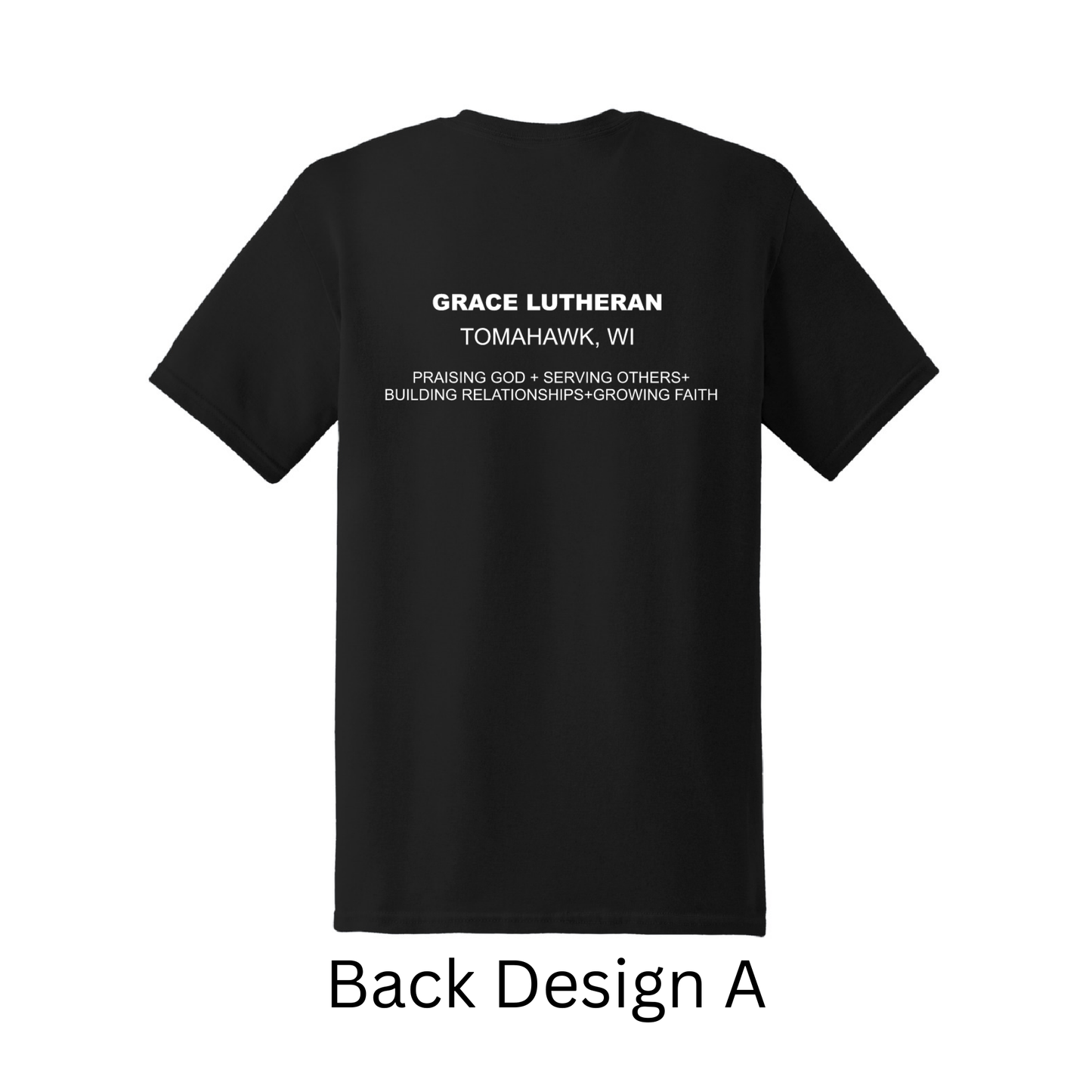 Black Grace Lutheran T-Shirt