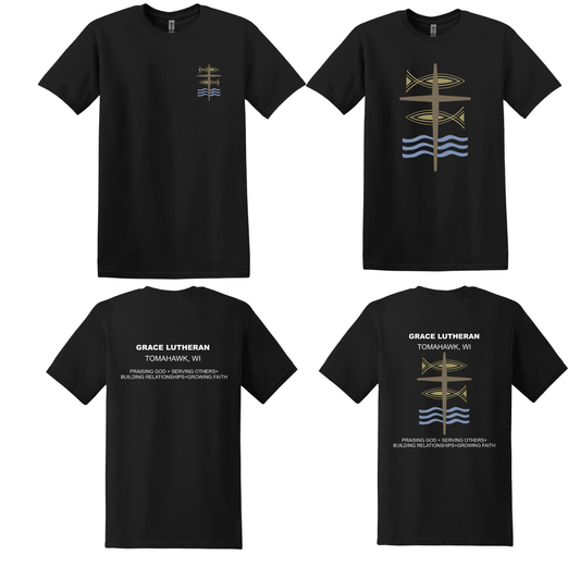 Black Grace Lutheran T-Shirt