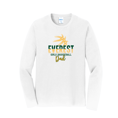 Everest Basketball Long Sleeve Dad Tee