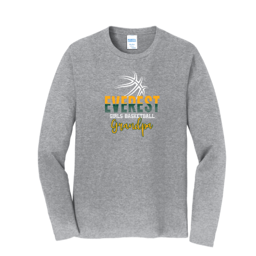 Everest Basketball Long Sleeve Grandpa Tee