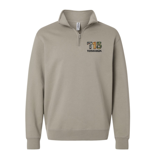 715 Unisex 1/4 Zip