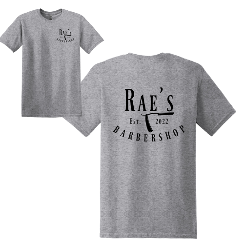 Rae's Barbershop Tee