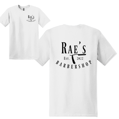 Rae's Barbershop Tee
