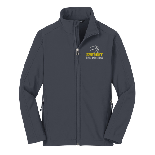 Everest Basketball Youth Softshell Jacket