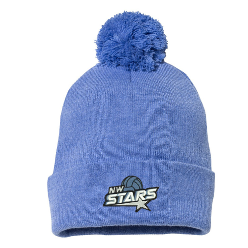 NW Stars Pom Pom Beanie