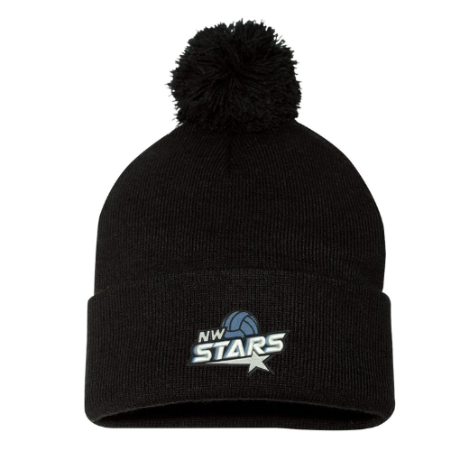 NW Stars Pom Pom Beanie