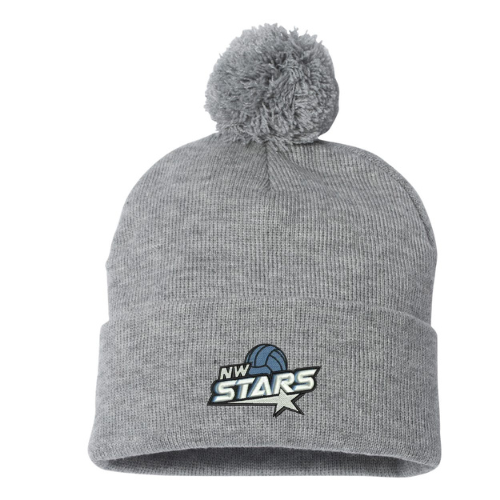 NW Stars Pom Pom Beanie