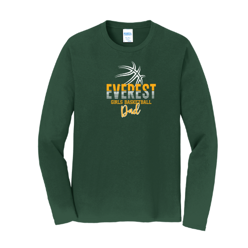 Everest Basketball Long Sleeve Dad Tee
