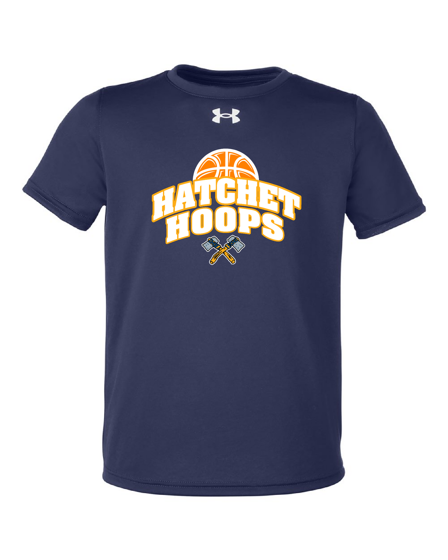 Youth Hatchet Hoops UA Short Sleeve Tee
