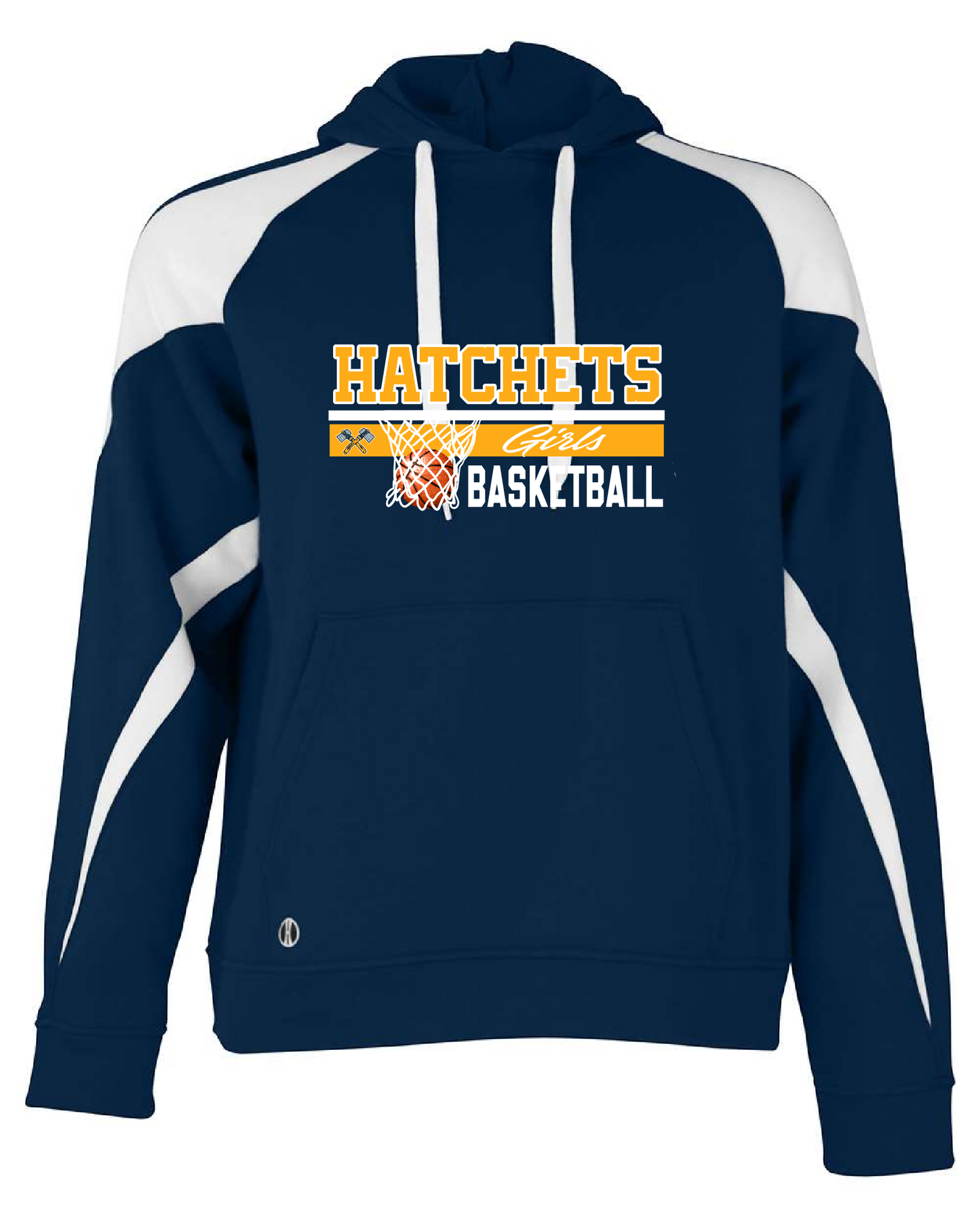 Unisex Girls Basketball Hoodie