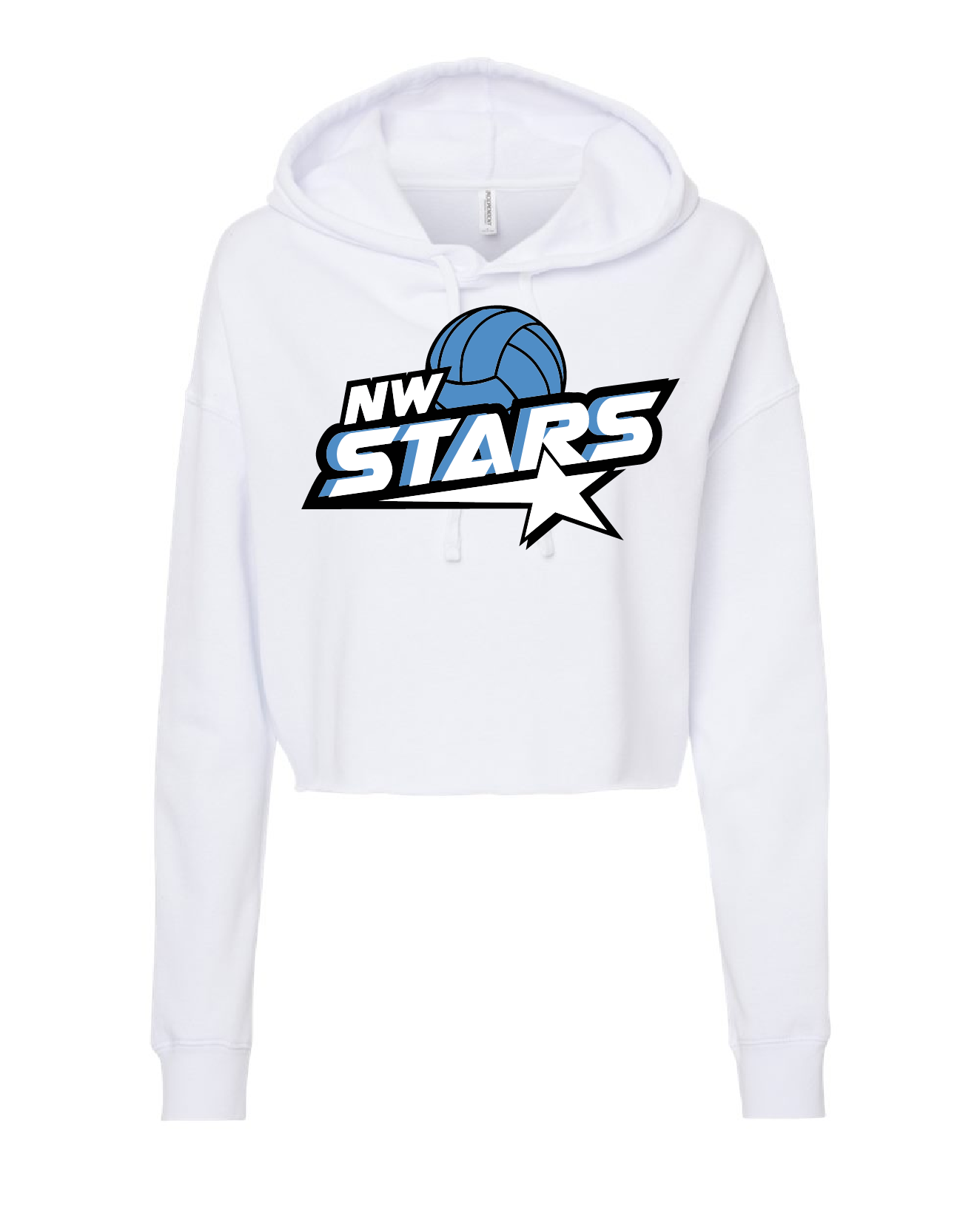 NW Stars CROPPED Hoodie