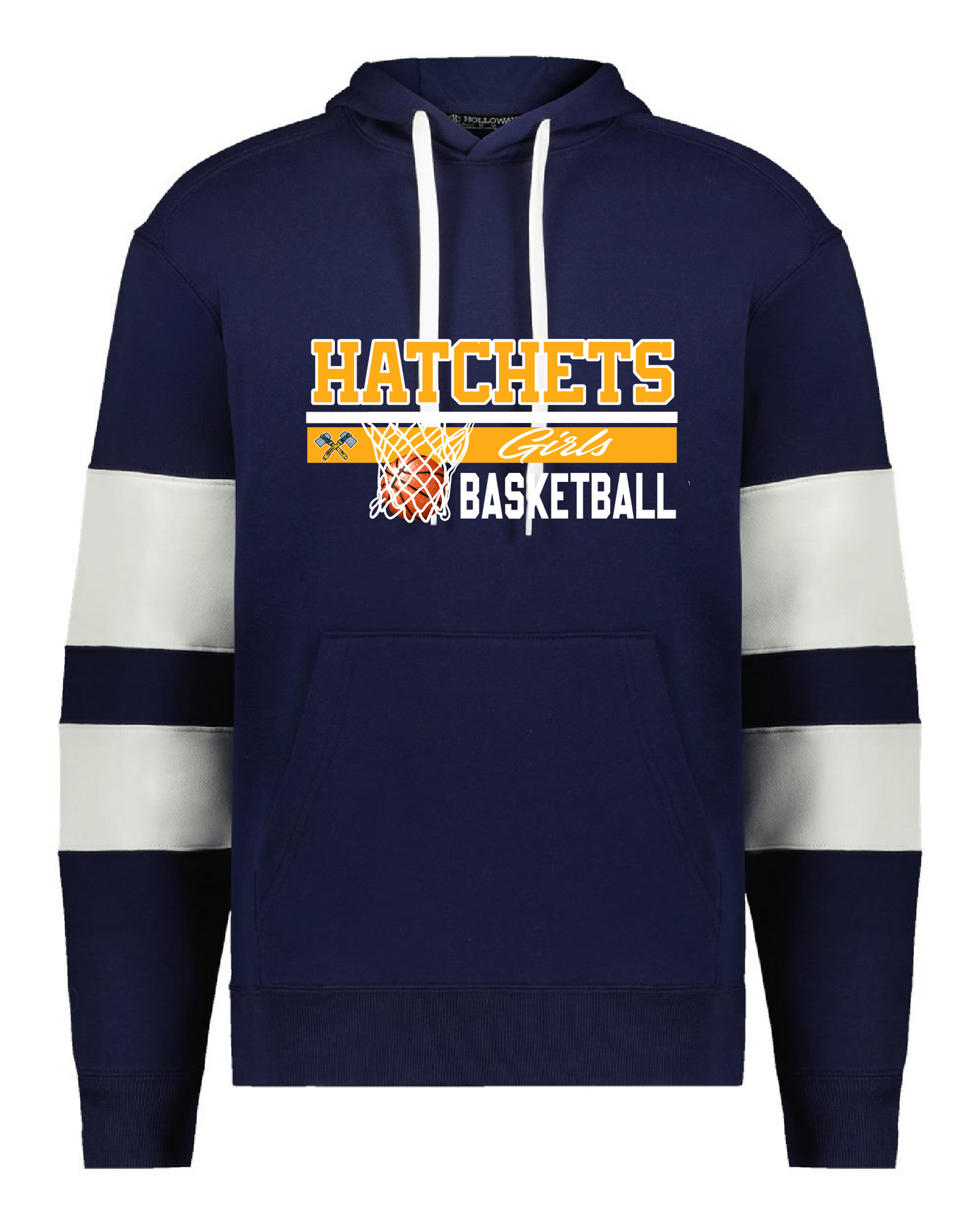 Unisex Girls Basketball Hoodie
