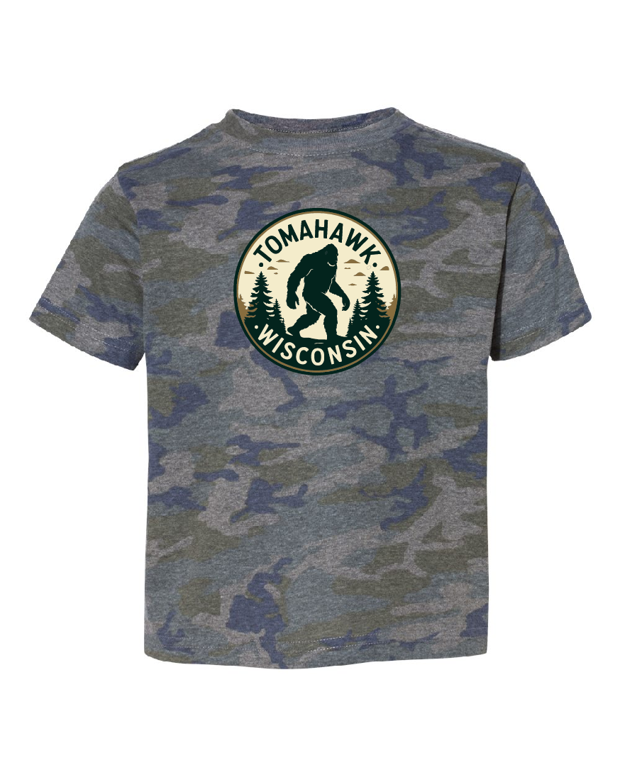 Bigfoot Toddler T Shirt