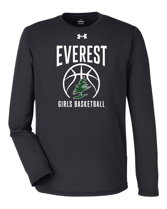 Youth Everest Basketball UA Long Sleeve Tee