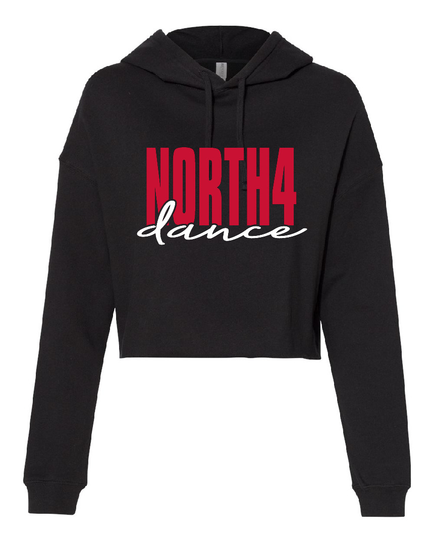 North4 Cropped Hoodie