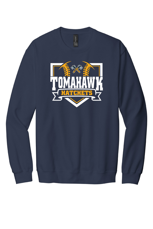 Tomahawk Baseball Youth Crewneck
