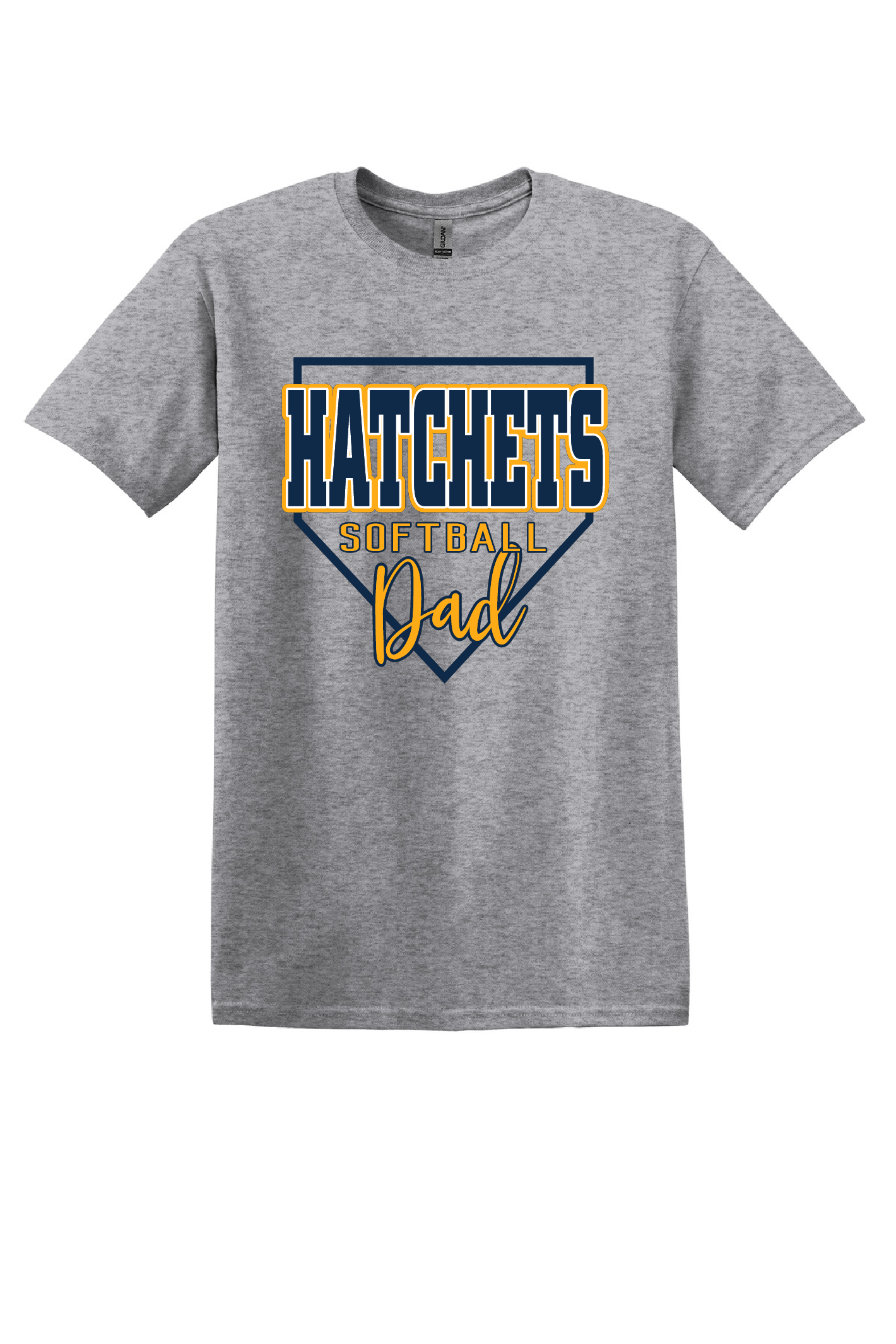 Tomahawk Softball Dad Tee