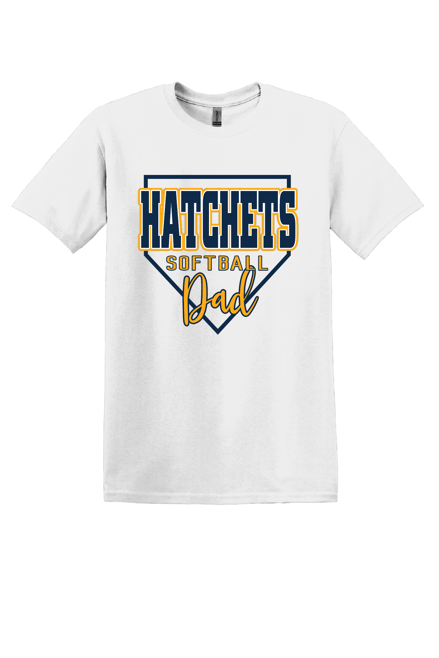 Tomahawk Softball Dad Tee