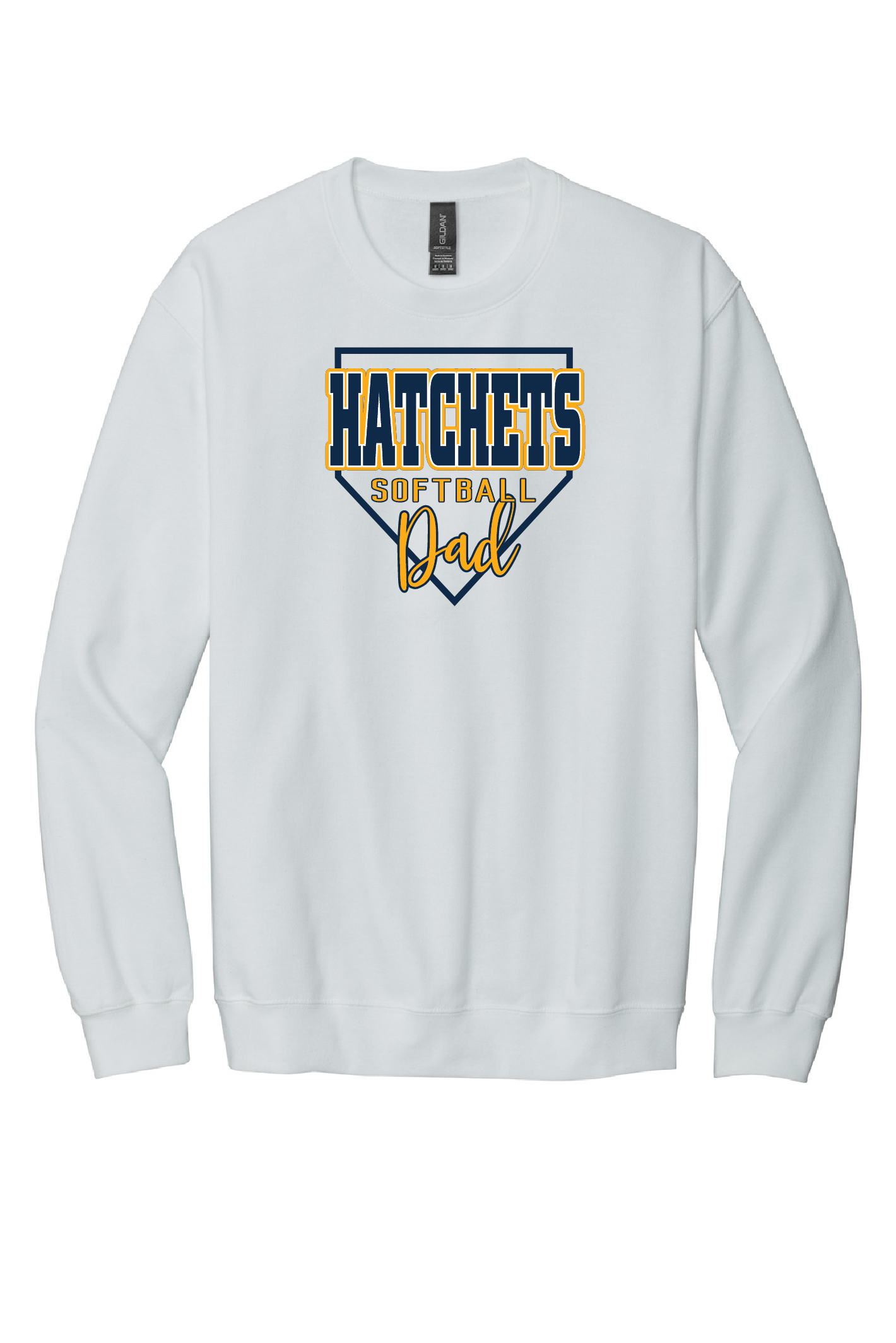 Tomahawk Softball Dad Crewneck