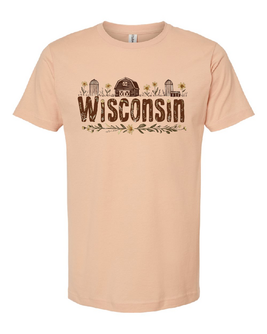 Wisconsin Farm Tee