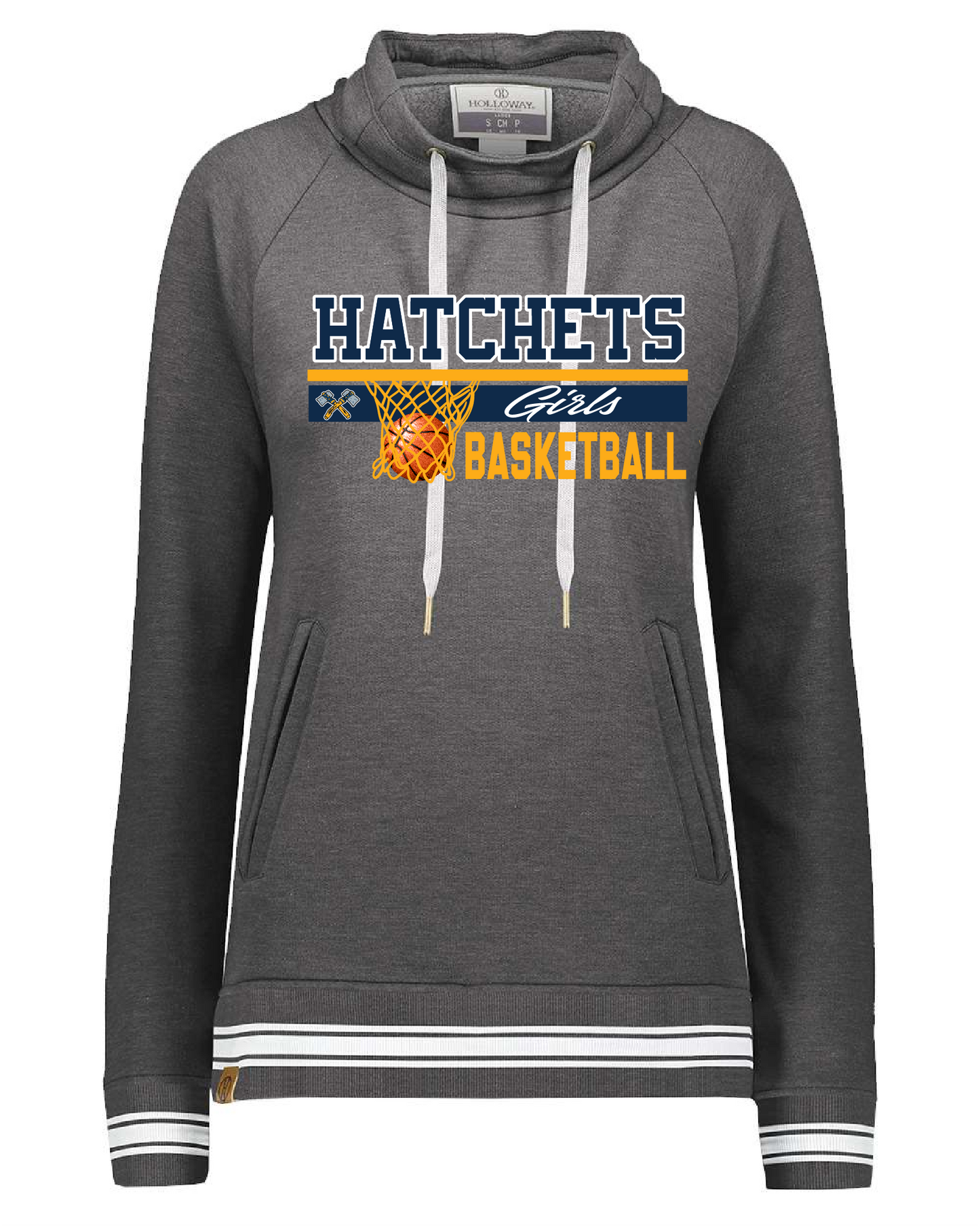 Girls Basketball Ladies Sweatshirt