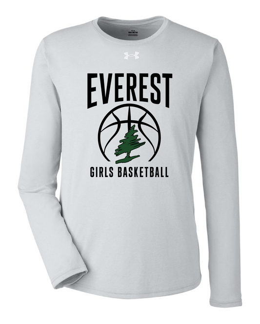 Youth Everest Basketball UA Long Sleeve Tee