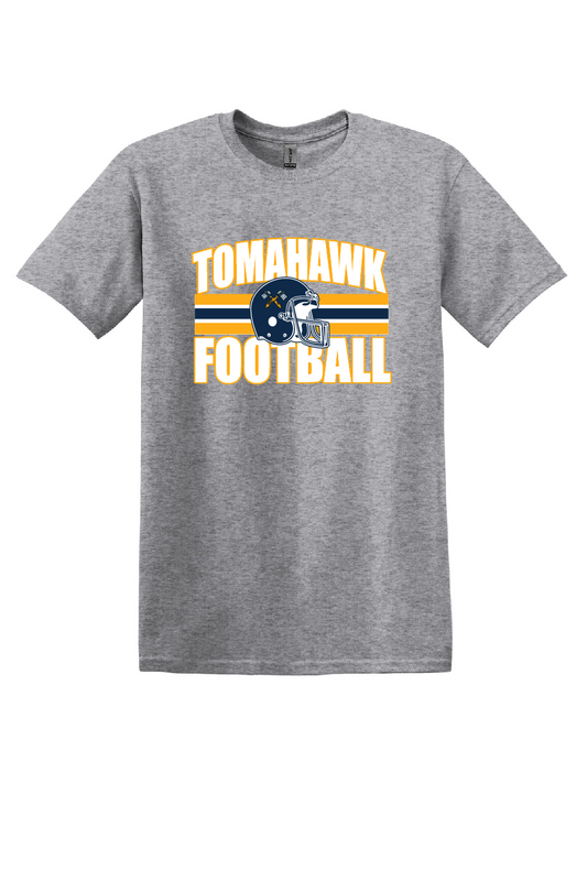 Tomahawk Football Tee