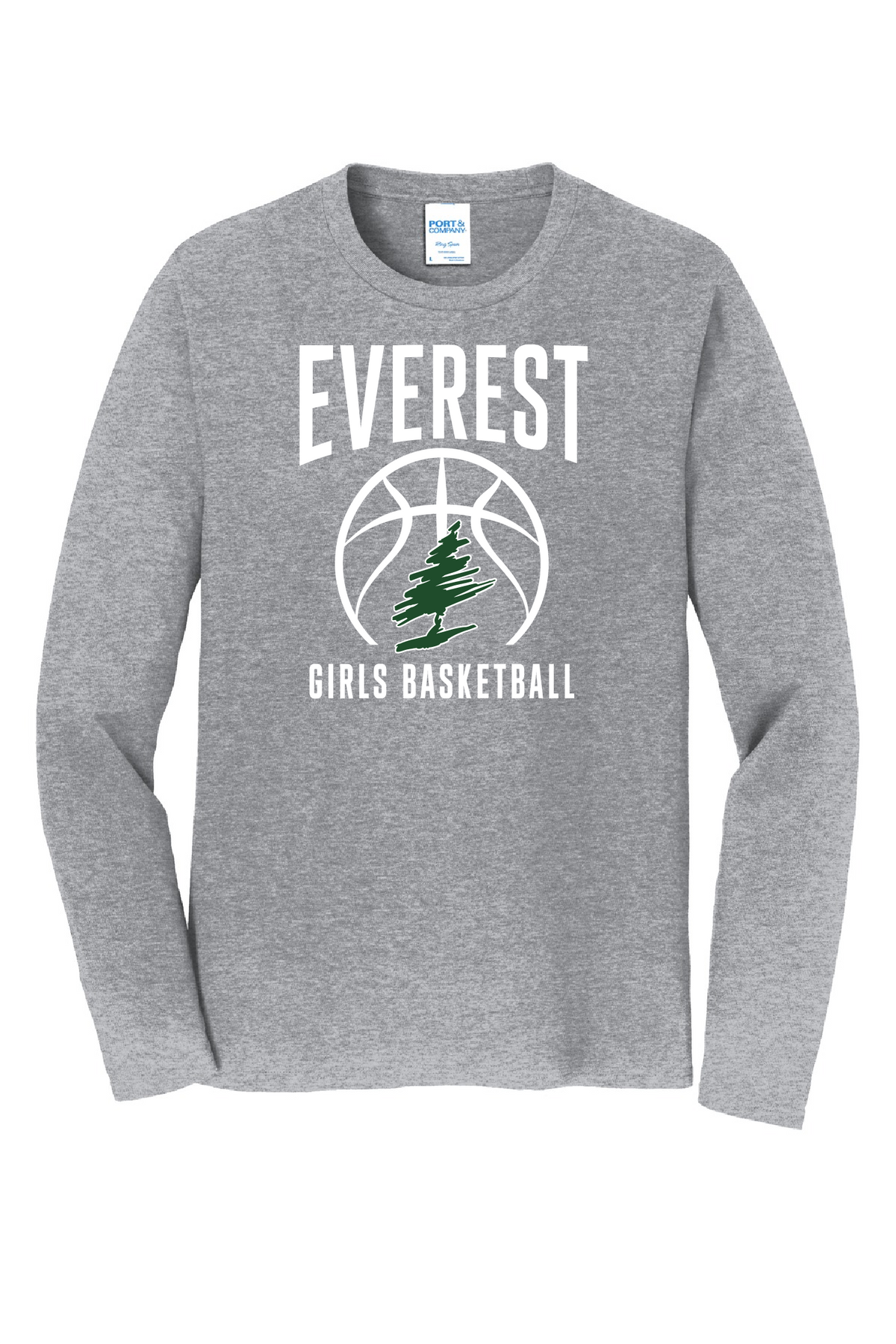 Everest Basketball Long Sleeve Tee