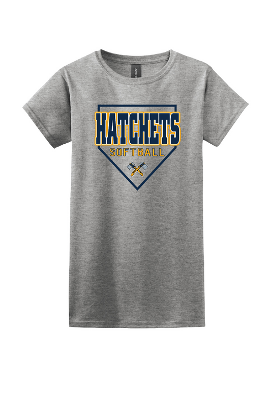 Tomahawk Softball Ladies Tee