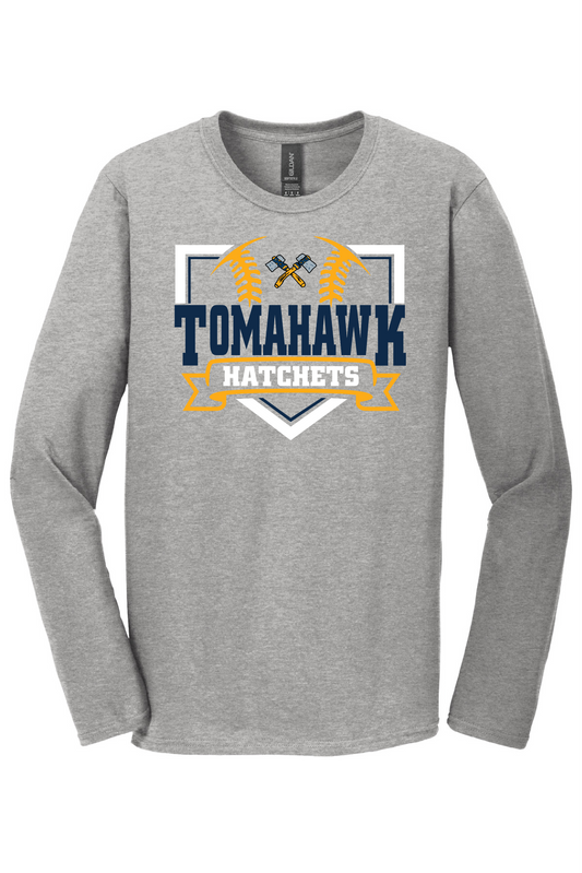 Tomahawk Baseball Youth Long Sleeve Tee