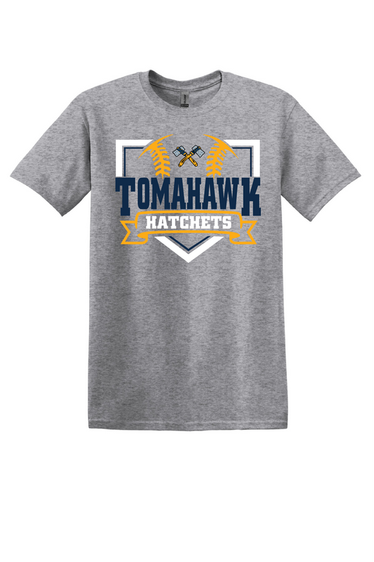 Tomahawk Baseball Unisex Tee