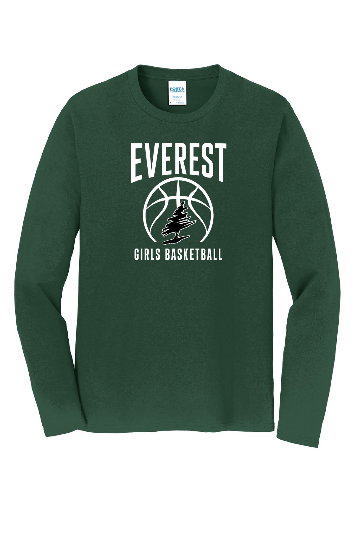 Everest Basketball Long Sleeve Tee