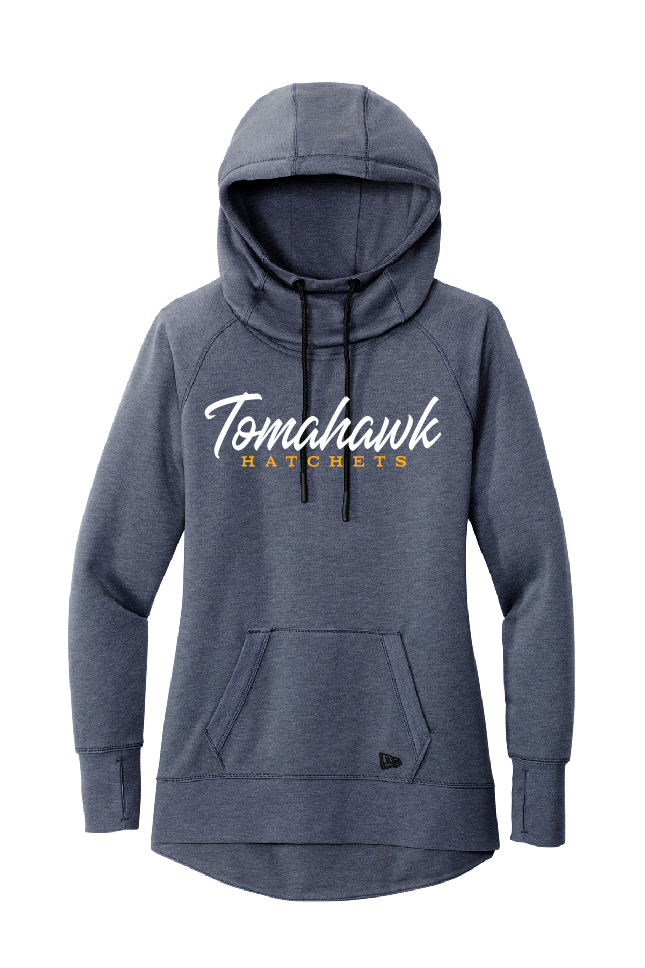 Ladies Navy Tomahawk Hatchets Hoodie