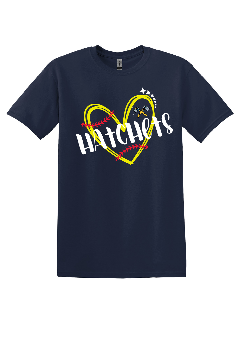 Softball Heart Tee