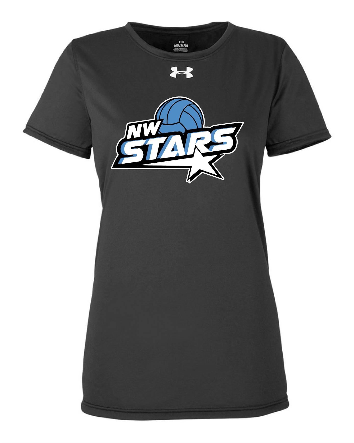Ladies NW Stars UA Short Sleeve Tee