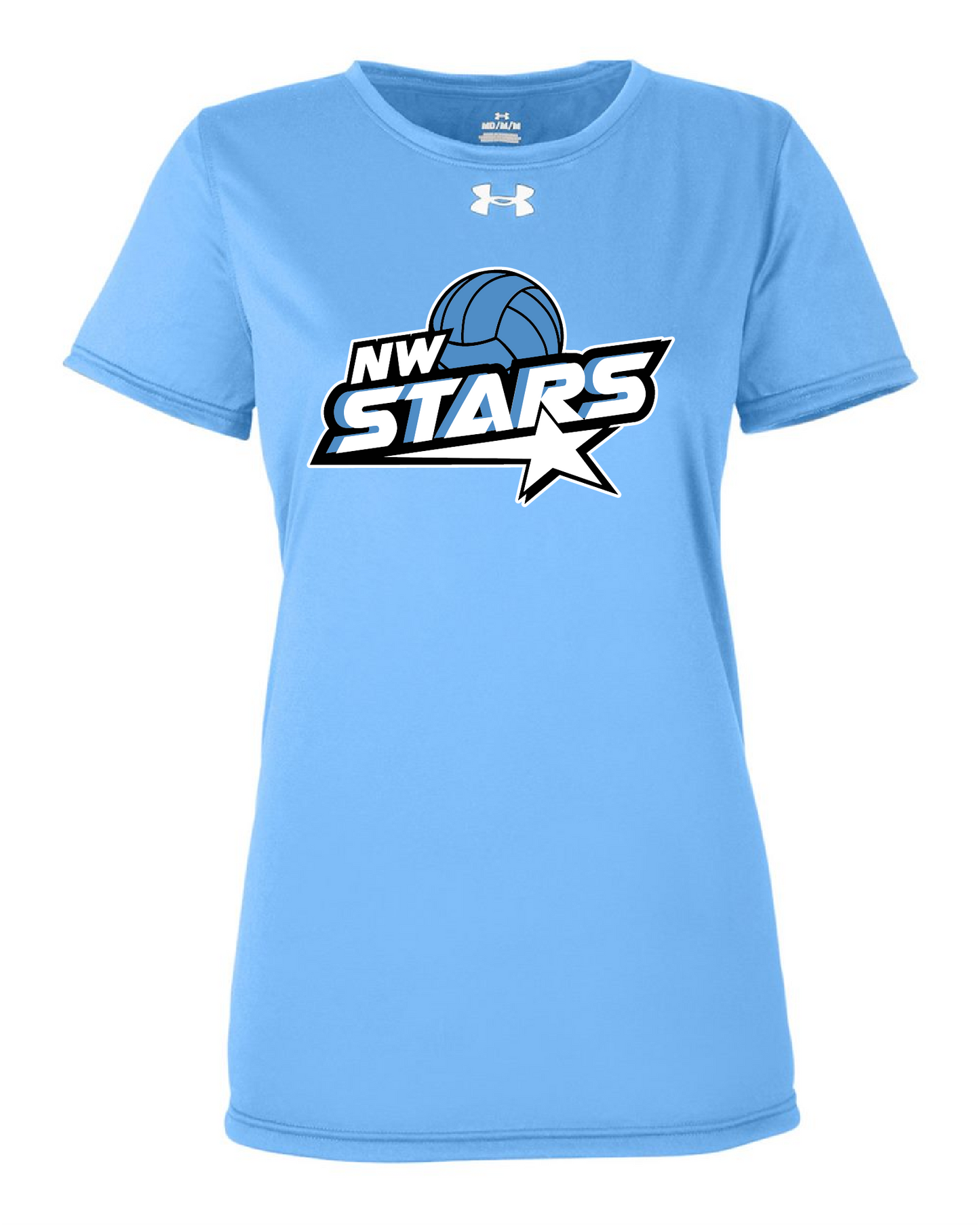 Ladies NW Stars UA Short Sleeve Tee