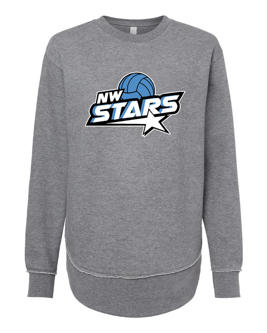 Ladies NW Stars Crewneck