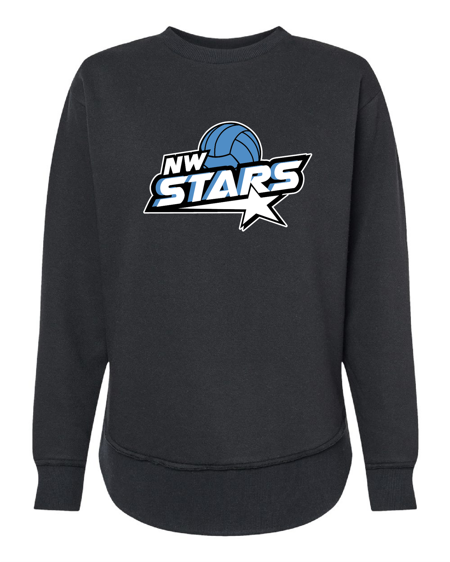 Ladies NW Stars Crewneck