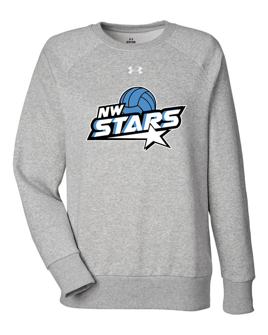 Girls NW Stars UA Crewneck