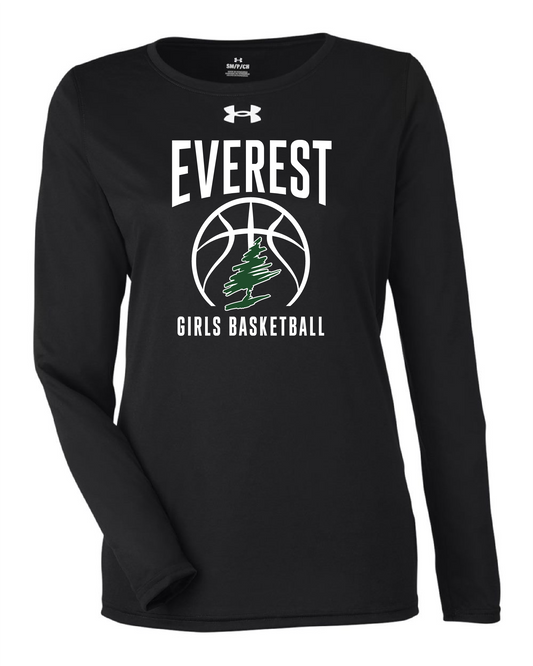 Ladies Everest Basketball UA Long Sleeve Tee