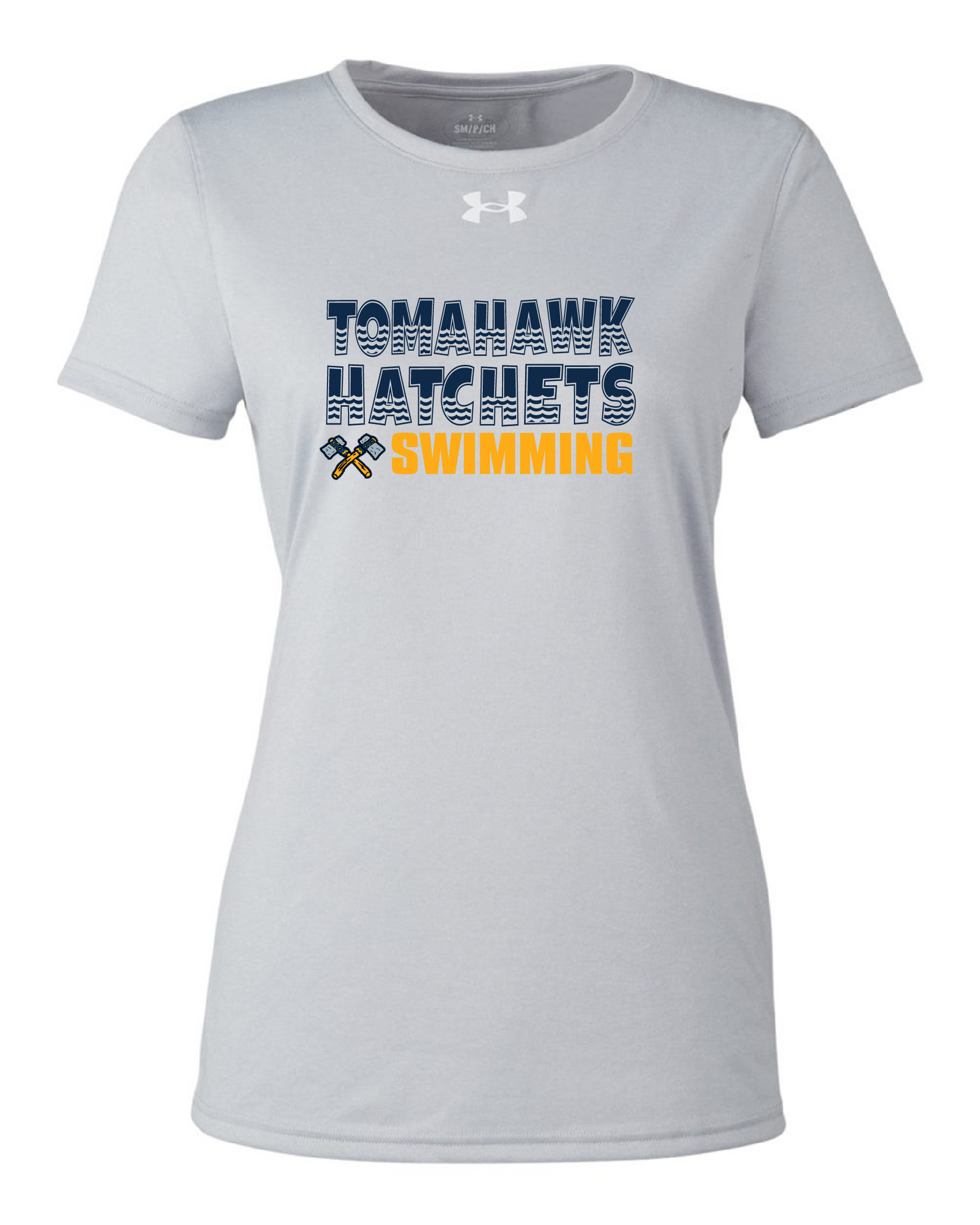 Ladies Swim UA Short Sleeve Tee