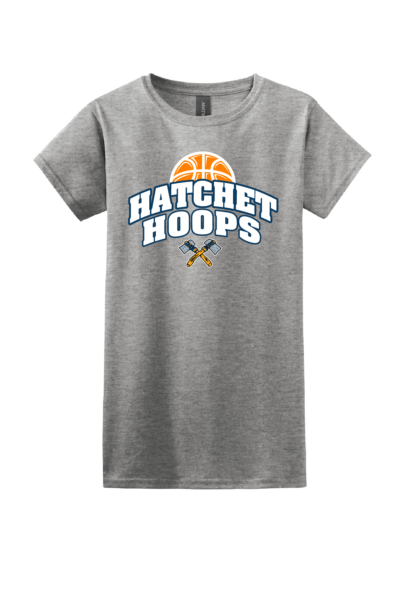 Ladies Hatchet Hoops Short Sleeve Tee